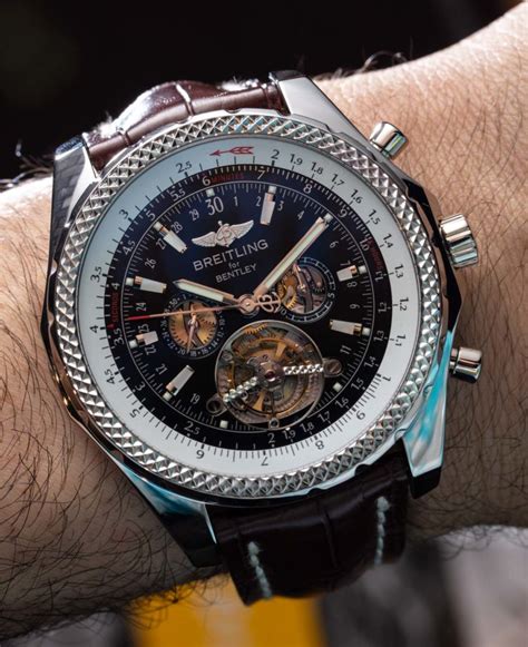 breitling bentley world time chronograph stainless steel automatic men's watch|breitling bentley mulliner tourbillon price.